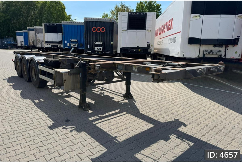 DESOT 3AT / 20-30 ft / BPW - Полуприцеп-контейнеровоз/ Сменный кузов: фото 4 DESOT 3AT / 20-30 ft / BPW - Полуприцеп-контейнеровоз/ Сменный кузов: фото 4