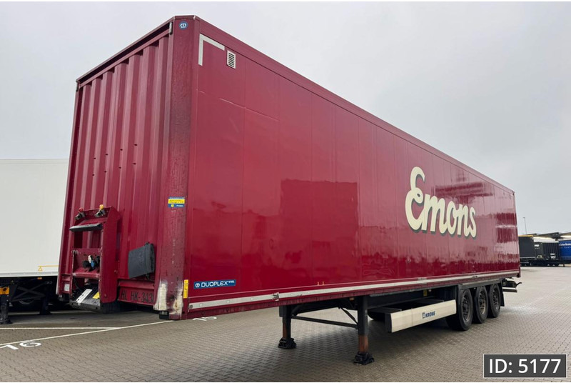 Krone SD / Disk brakes / Double stock - Полуприцеп-фургон: фото 1 Krone SD / Disk brakes / Double stock - Полуприцеп-фургон: фото 1