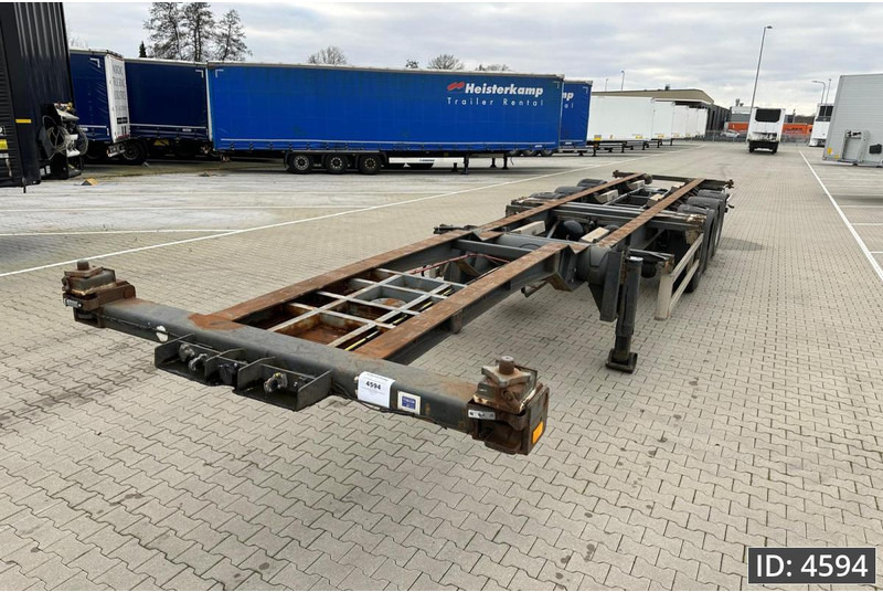 Pacton TXD 339 / Lifting axle / BPW Drum / MOT 30-07-2025 - Полуприцеп-контейнеровоз/ Сменный кузов: фото 1 Pacton TXD 339 / Lifting axle / BPW Drum / MOT 30-07-2025 - Полуприцеп-контейнеровоз/ Сменный кузов: фото 1