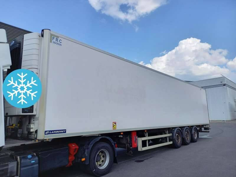 Semi-remorque 3 Essieux 38 TONNES CAISSE LAMBERET GROUPE CARRIER VECTOR 1550 DOUBLE PLANCHER - Полуприцеп-рефрижератор: фото 1 Semi-remorque 3 Essieux 38 TONNES CAISSE LAMBERET GROUPE CARRIER VECTOR 1550 DOUBLE PLANCHER - Полуприцеп-рефрижератор: фото 1
