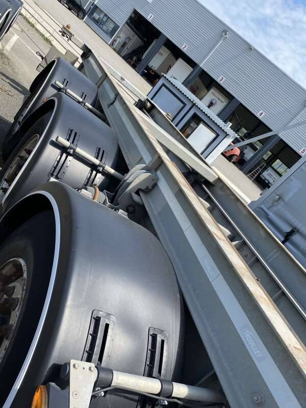 Semi-remorque 3 Essieux 38 TONNES CHARIOT COULISSANT - Полуприцеп-контейнеровоз/ Сменный кузов: фото 4 Semi-remorque 3 Essieux 38 TONNES CHARIOT COULISSANT - Полуприцеп-контейнеровоз/ Сменный кузов: фото 4