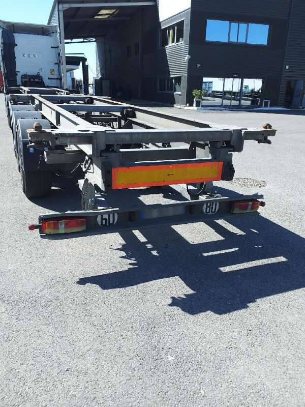 Semi-remorque 3 Essieux 38 TONNES CHARIOT COULISSANT - Полуприцеп-контейнеровоз/ Сменный кузов: фото 4 Semi-remorque 3 Essieux 38 TONNES CHARIOT COULISSANT - Полуприцеп-контейнеровоз/ Сменный кузов: фото 4