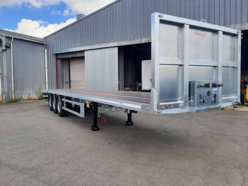 Semi-remorque 3 Essieux 38 TONNES PLATEAU LOURD - Полуприцеп бортовой/ Платформа: фото 3 Semi-remorque 3 Essieux 38 TONNES PLATEAU LOURD - Полуприцеп бортовой/ Платформа: фото 3