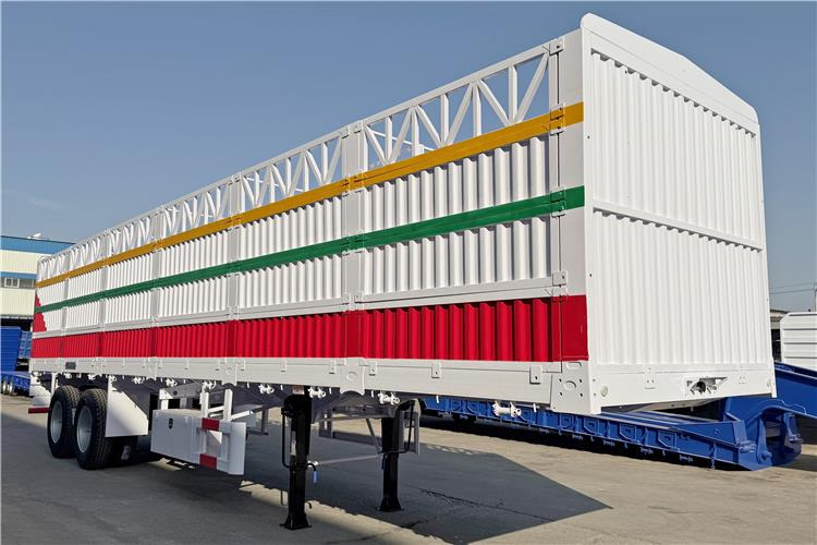 TITAN 2 Axle Fence Cargo Trailer with Bogie Suspension for Sale In Zimbabwe - Полуприцеп для перевозки животных: фото 1 TITAN 2 Axle Fence Cargo Trailer with Bogie Suspension for Sale In Zimbabwe - Полуприцеп для перевозки животных: фото 1