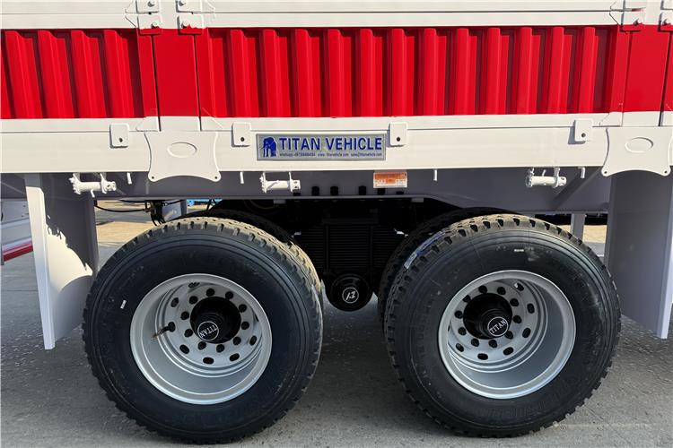 TITAN 2 Axle Fence Cargo Trailer with Bogie Suspension for Sale In Zimbabwe - Полуприцеп для перевозки животных: фото 3 TITAN 2 Axle Fence Cargo Trailer with Bogie Suspension for Sale In Zimbabwe - Полуприцеп для перевозки животных: фото 3