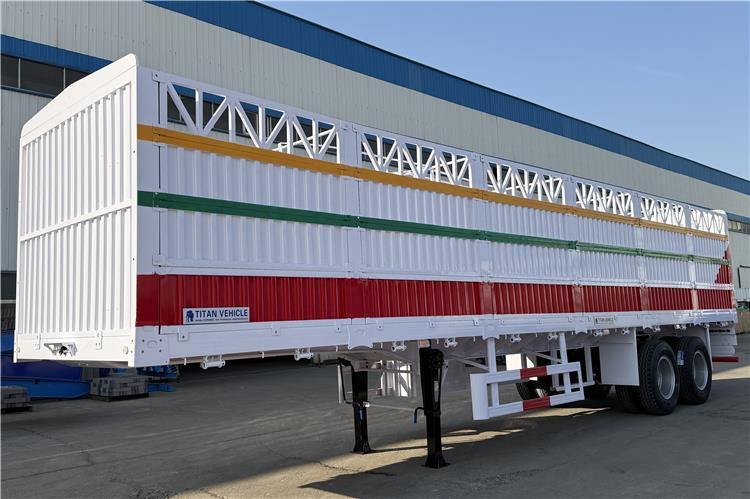 TITAN 2 Axle Fence Cargo Trailer with Bogie Suspension for Sale In Zimbabwe - Полуприцеп для перевозки животных: фото 5 TITAN 2 Axle Fence Cargo Trailer with Bogie Suspension for Sale In Zimbabwe - Полуприцеп для перевозки животных: фото 5