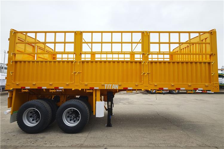 TITAN 2 Axle Fence Semi Trailer for Sale In Senegal - Полуприцеп для перевозки животных: фото 2 TITAN 2 Axle Fence Semi Trailer for Sale In Senegal - Полуприцеп для перевозки животных: фото 2