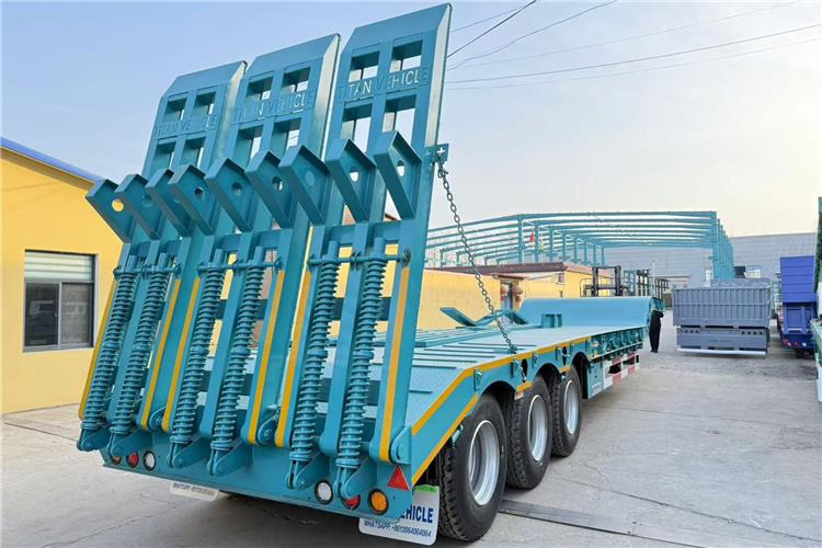 TITAN 3 Axle Low Bed Truck Price In Ghana - Низкорамный полуприцеп: фото 2 TITAN 3 Axle Low Bed Truck Price In Ghana - Низкорамный полуприцеп: фото 2