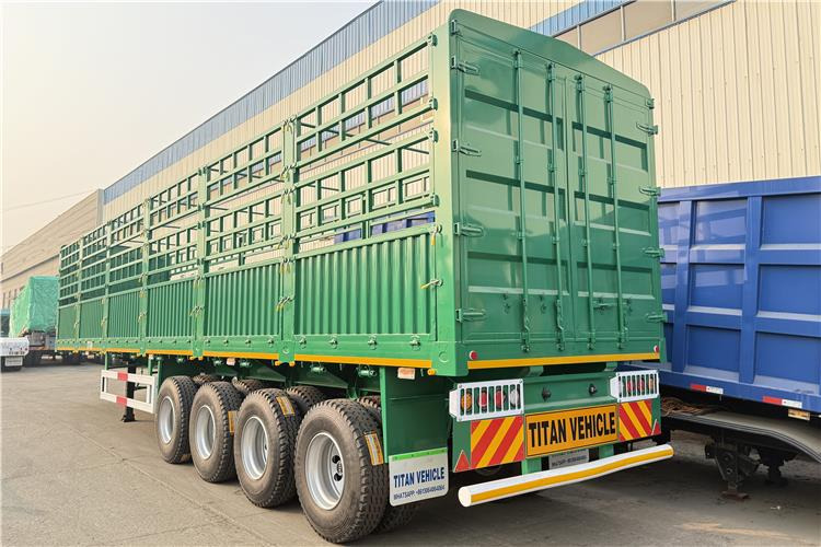 TITAN 4 Axle 80 Ton Livestock Semi Trailer for Sale In Sudan - Полуприцеп для перевозки животных: фото 2 TITAN 4 Axle 80 Ton Livestock Semi Trailer for Sale In Sudan - Полуприцеп для перевозки животных: фото 2