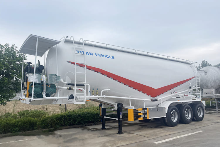 TITAN Cement Bulker Truck for Sale in Zambia - Полуприцеп-цистерна: фото 1 TITAN Cement Bulker Truck for Sale in Zambia - Полуприцеп-цистерна: фото 1