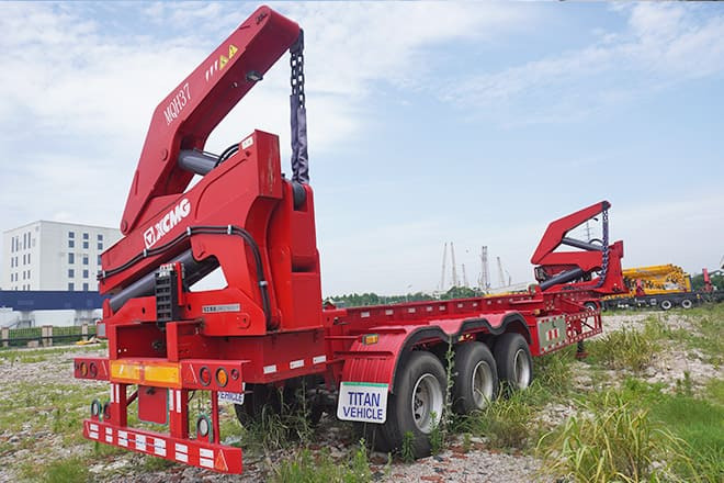 XCMG 20Ft 40Ft Container Side Loader for Sale in Guyana - Полуприцеп-контейнеровоз/ Сменный кузов: фото 4 XCMG 20Ft 40Ft Container Side Loader for Sale in Guyana - Полуприцеп-контейнеровоз/ Сменный кузов: фото 4