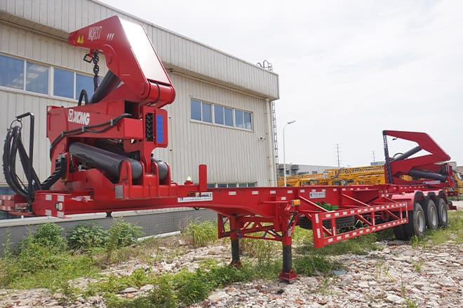XCMG 20Ft 40Ft Container Side Loader for Sale in Guyana - Полуприцеп-контейнеровоз/ Сменный кузов: фото 5 XCMG 20Ft 40Ft Container Side Loader for Sale in Guyana - Полуприцеп-контейнеровоз/ Сменный кузов: фото 5