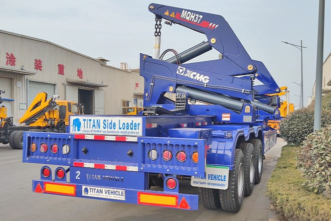 XCMG 40 Ft Container Side Loader Trailer for Sale in Papua New Guinea - Полуприцеп-контейнеровоз/ Сменный кузов: фото 3 XCMG 40 Ft Container Side Loader Trailer for Sale in Papua New Guinea - Полуприцеп-контейнеровоз/ Сменный кузов: фото 3