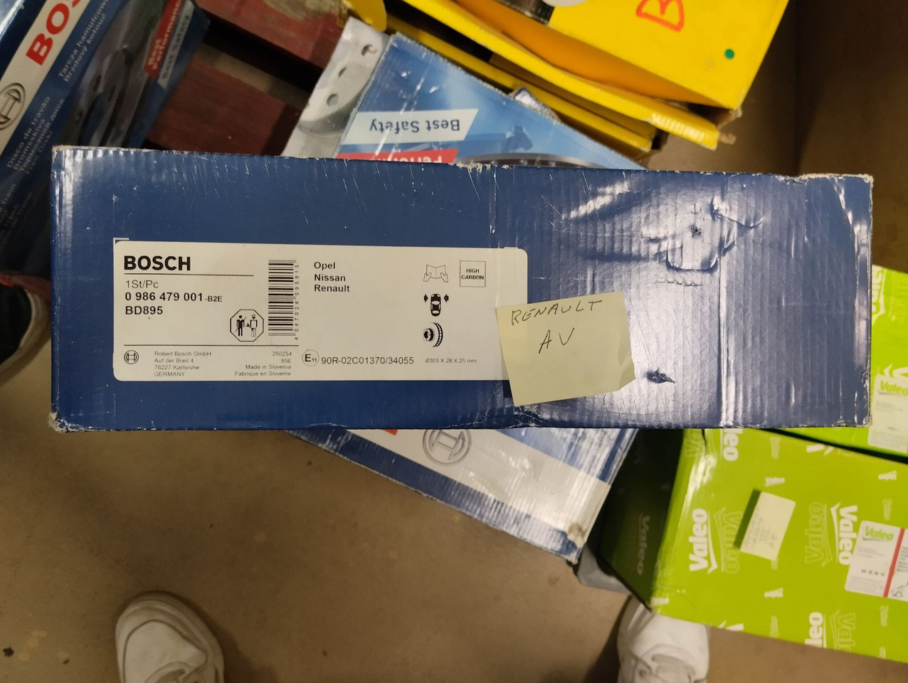 Lot de DISQUES FREIN AVANT - Тормозной диск: фото 4 Lot de DISQUES FREIN AVANT - Тормозной диск: фото 4