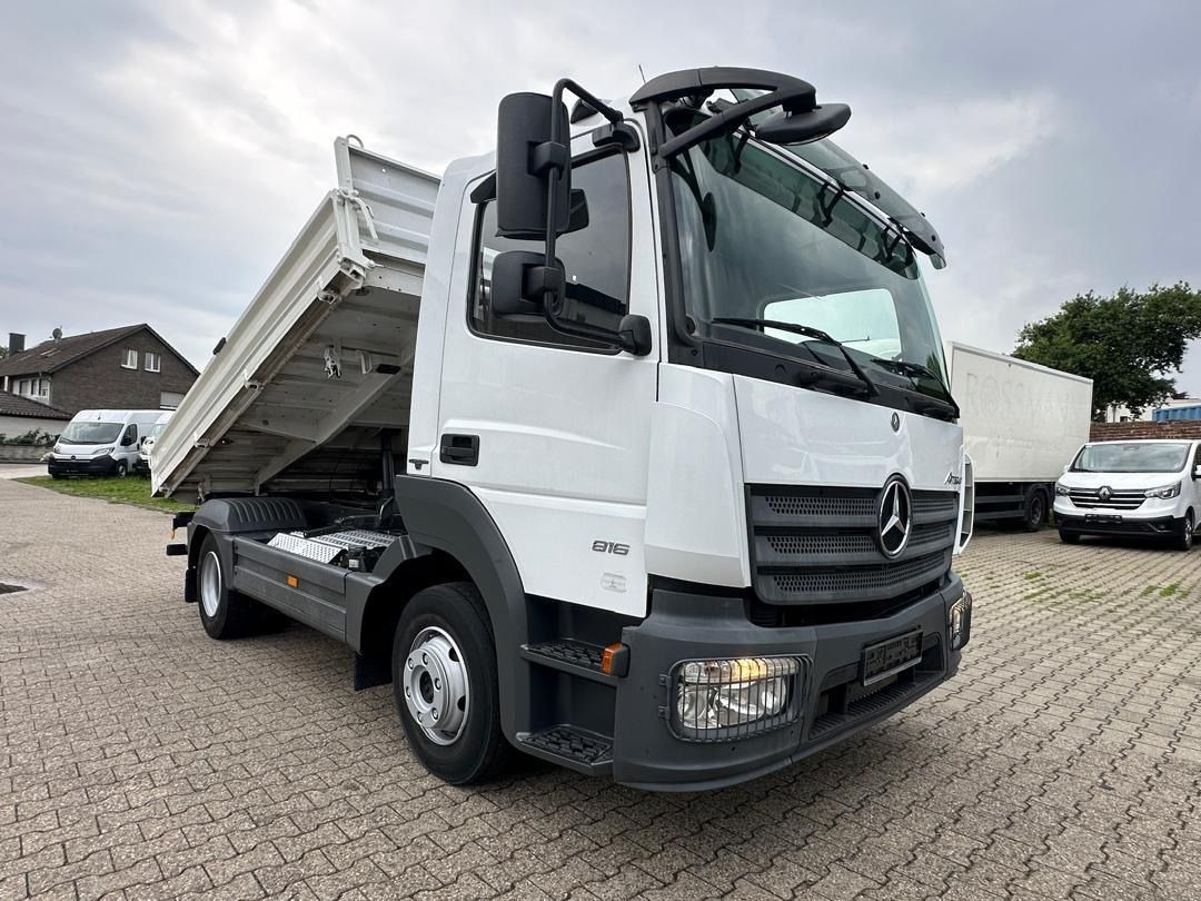 Mercedes-Benz Atego 818 4x2 Meiller Dreiseitenkipperer - Самосвал, Автоманипулятор: фото 1 Mercedes-Benz Atego 818 4x2 Meiller Dreiseitenkipperer - Самосвал, Автоманипулятор: фото 1