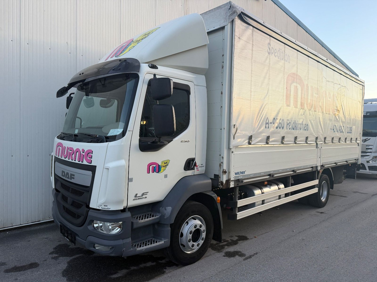 DAF LF 250 16T/LBW €6 - Тентованный грузовик: фото 1 DAF LF 250 16T/LBW €6 - Тентованный грузовик: фото 1