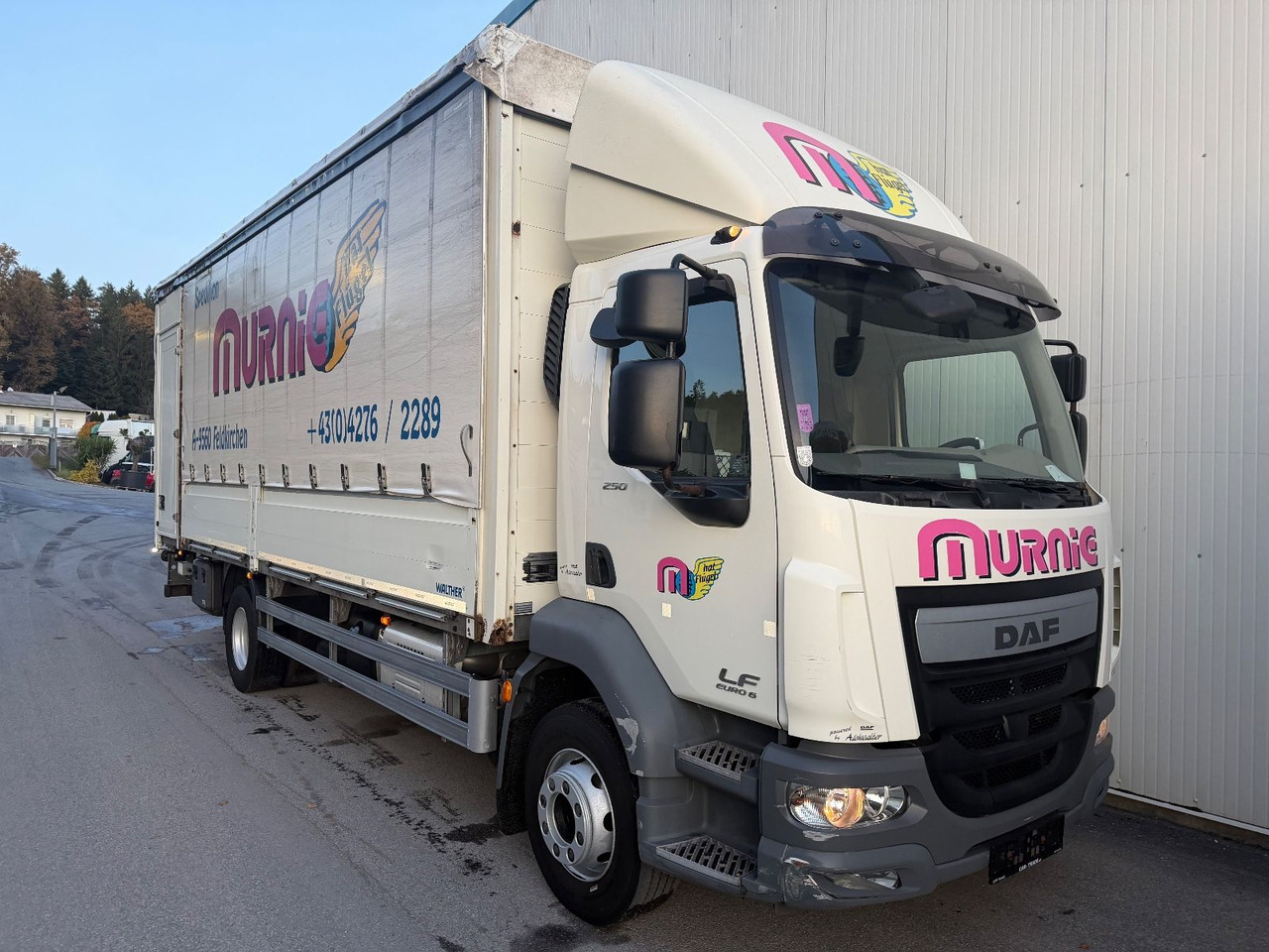 DAF LF 250 16T/LBW €6 - Тентованный грузовик: фото 2 DAF LF 250 16T/LBW €6 - Тентованный грузовик: фото 2