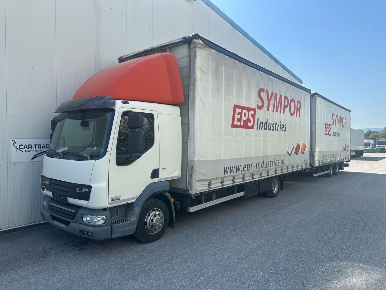 DAF LF 250 Schalter 120m° TÜV - Тентованный грузовик: фото 1 DAF LF 250 Schalter 120m° TÜV - Тентованный грузовик: фото 1