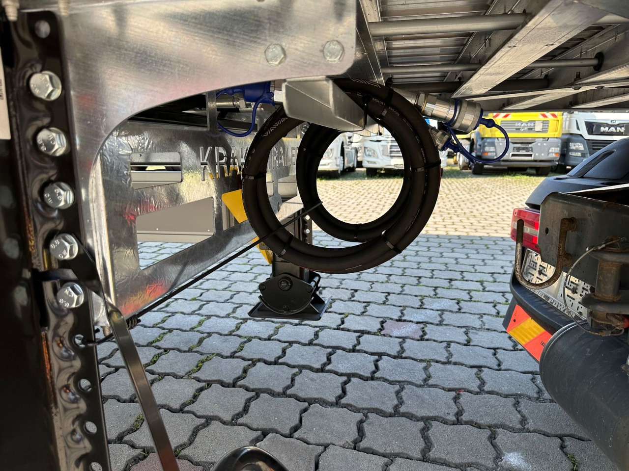 Полуприцеп с подвижным полом Kraker CF-200ZL  Lift 92m³ Müllplane: фото 7