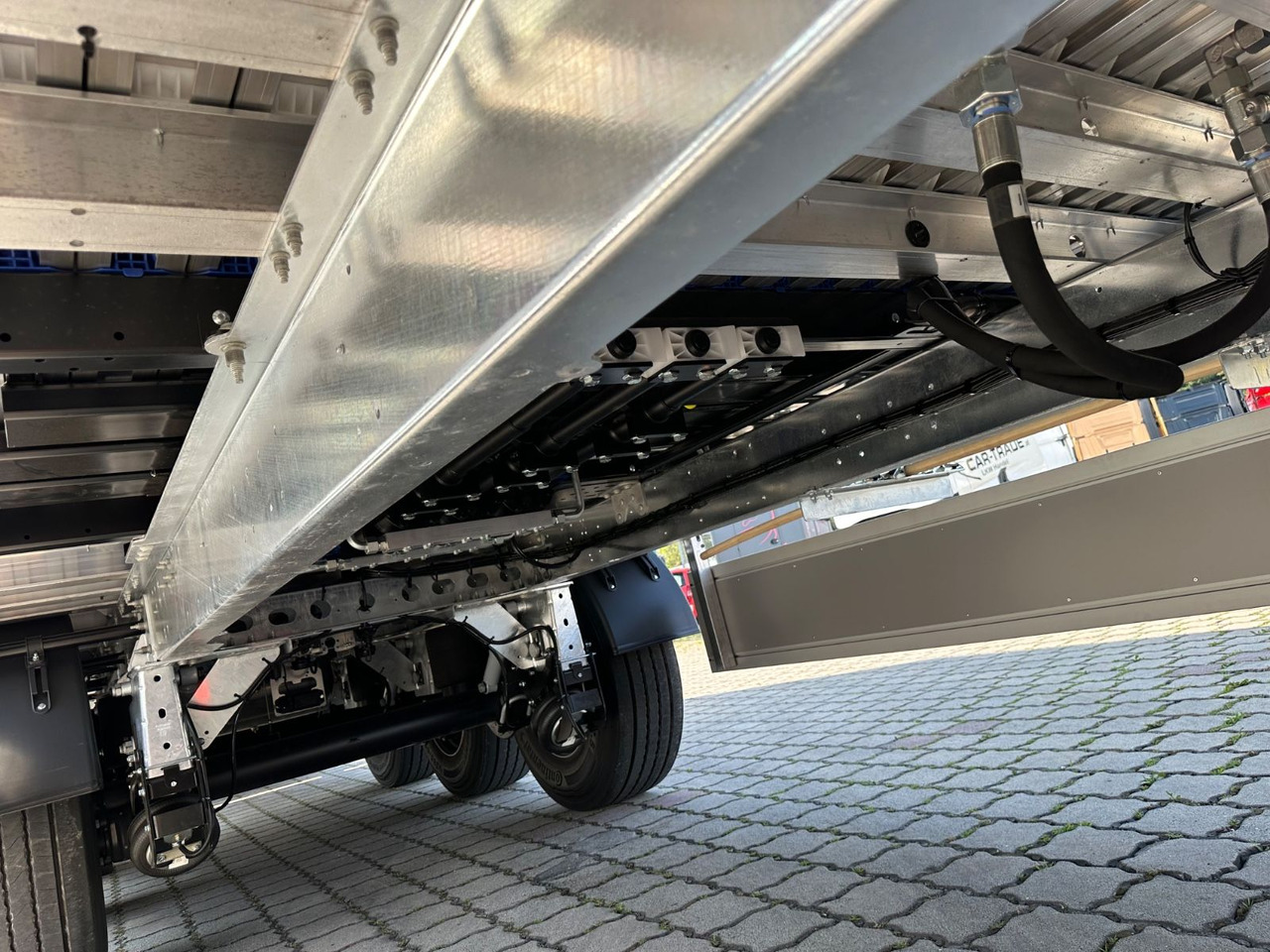 Полуприцеп с подвижным полом Kraker CF-200ZL  Lift 92m³ Müllplane: фото 6