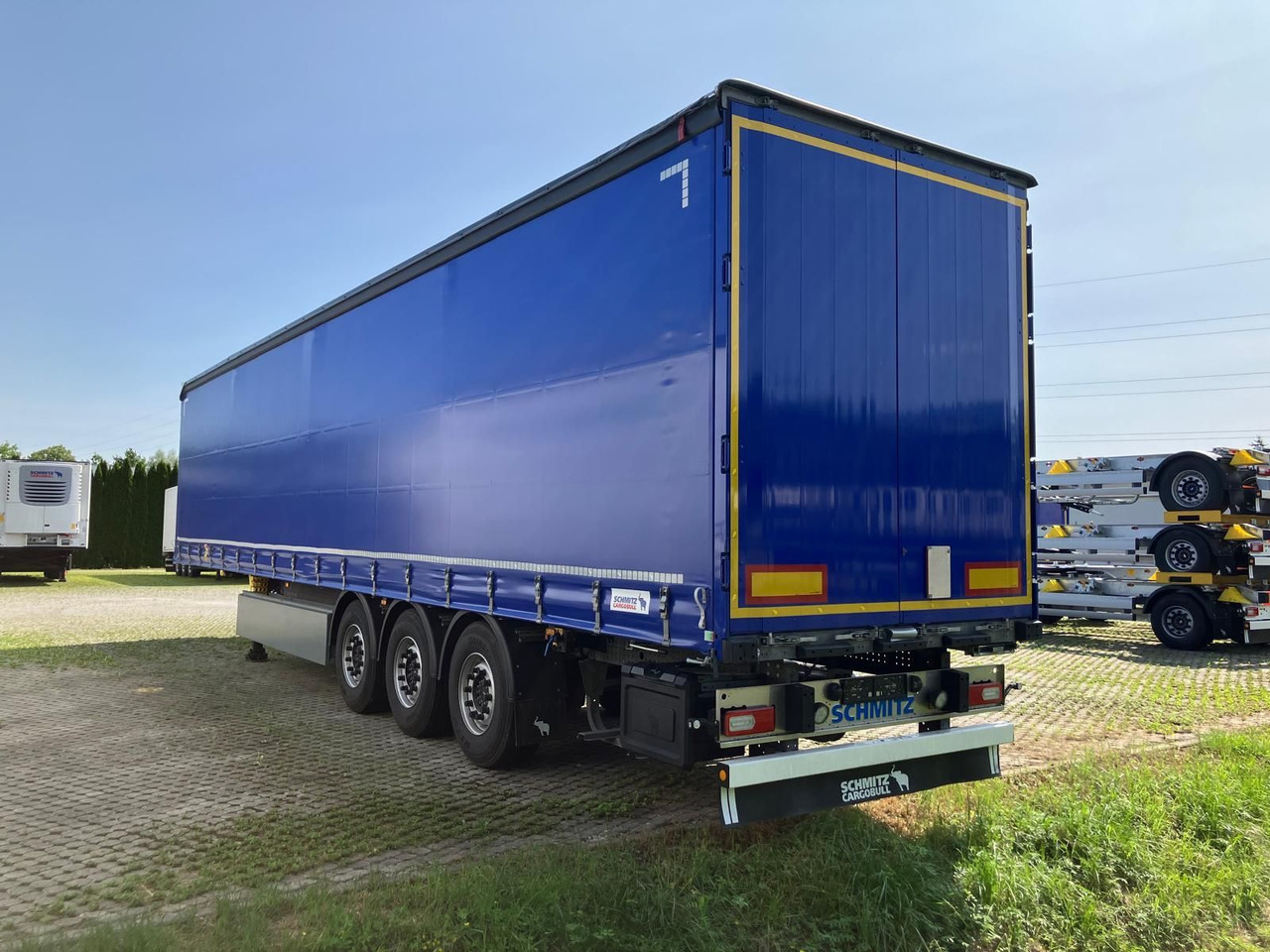 Schmitz Cargobull SCS 24 Lift/Pal-Kasten/ DEMO wie neu - Тентованный полуприцеп: фото 4 Schmitz Cargobull SCS 24 Lift/Pal-Kasten/ DEMO wie neu - Тентованный полуприцеп: фото 4