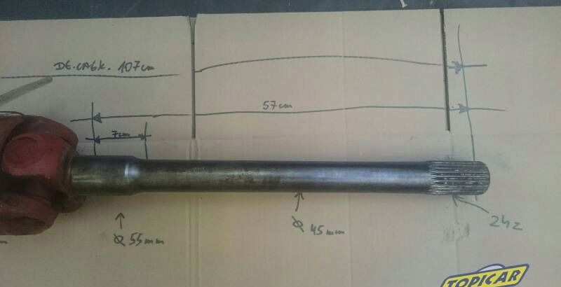 Półoś z przegubem elbe 1188 - Трансмиссия: фото 4 Półoś z przegubem elbe 1188 - Трансмиссия: фото 4