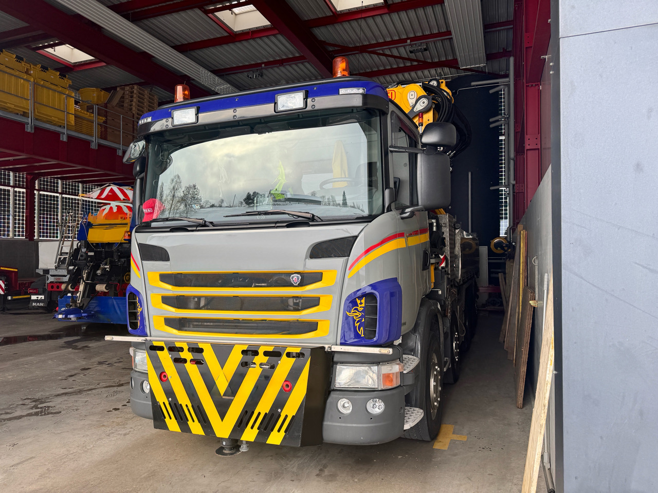 SCANIA G480 10x4 Fassi F950 *72‘000 KM* - Автоманипулятор: фото 4 SCANIA G480 10x4 Fassi F950 *72‘000 KM* - Автоманипулятор: фото 4