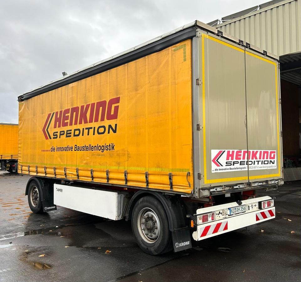 Anhänger + Krone + 2 Achsen + Scheibenbremse + EZ 2016 + TÜV - Тентованный прицеп: фото 2 Anhänger + Krone + 2 Achsen + Scheibenbremse + EZ 2016 + TÜV - Тентованный прицеп: фото 2