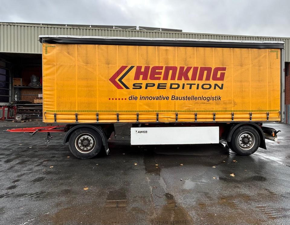 Anhänger + Krone + 2 Achsen + Scheibenbremse + EZ 2016 + TÜV - Тентованный прицеп: фото 4 Anhänger + Krone + 2 Achsen + Scheibenbremse + EZ 2016 + TÜV - Тентованный прицеп: фото 4