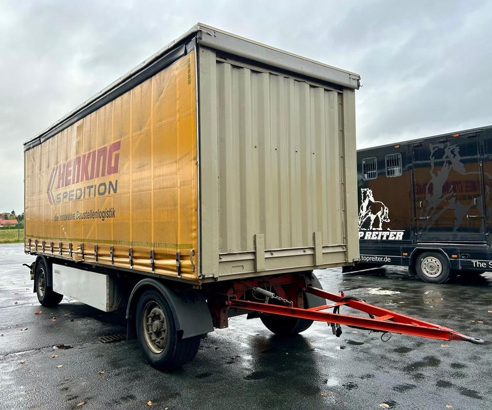 Anhänger + Krone + 2 Achsen + Scheibenbremse + EZ 2016 + TÜV - Тентованный прицеп: фото 3 Anhänger + Krone + 2 Achsen + Scheibenbremse + EZ 2016 + TÜV - Тентованный прицеп: фото 3