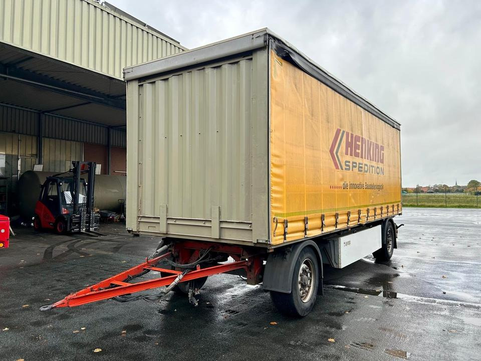 Anhänger + Krone + 2 Achsen + Scheibenbremse + EZ 2016 + TÜV - Тентованный прицеп: фото 1 Anhänger + Krone + 2 Achsen + Scheibenbremse + EZ 2016 + TÜV - Тентованный прицеп: фото 1