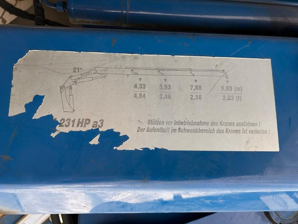 Грузовик бортовой/ Платформа, Автоманипулятор DAF XF 460 FAN + MKG + 10mtr 2to + Lenkachse + EURO 6: фото 8 Грузовик бортовой/ Платформа, Автоманипулятор DAF XF 460 FAN + MKG + 10mtr 2to + Lenkachse + EURO 6: фото 8
