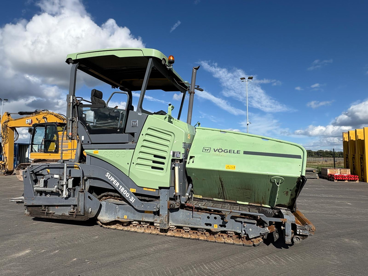 VÖGELE SUPER 1800-3i - Асфальтоукладчик: фото 4 VÖGELE SUPER 1800-3i - Асфальтоукладчик: фото 4