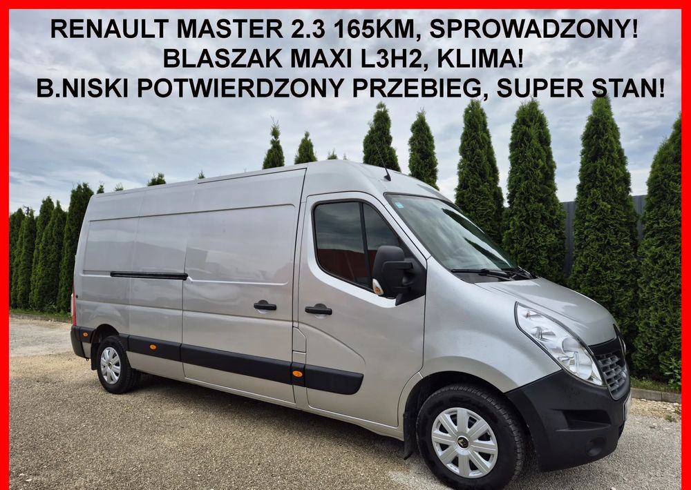 Renault Master 2.3 165KM - Цельнометаллический фургон: фото 1 Renault Master 2.3 165KM - Цельнометаллический фургон: фото 1