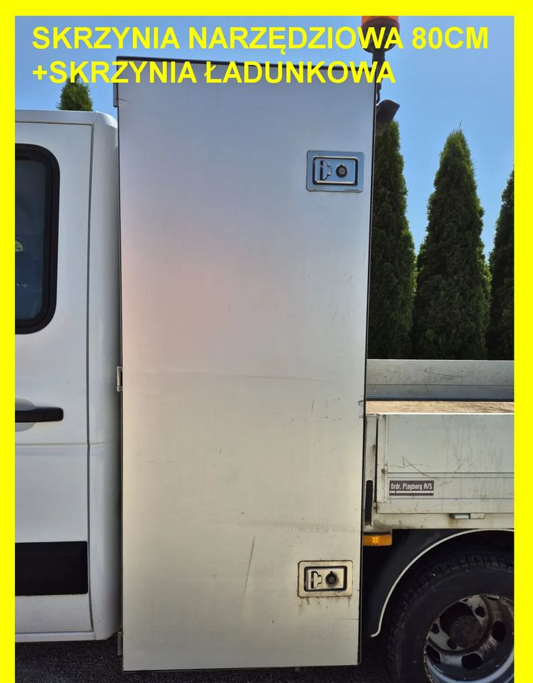 Skrzynka narzędziowa nierdzewka 80cm, Skrzynia Ładunkowa - Запчасти: фото 1 Skrzynka narzędziowa nierdzewka 80cm, Skrzynia Ładunkowa - Запчасти: фото 1