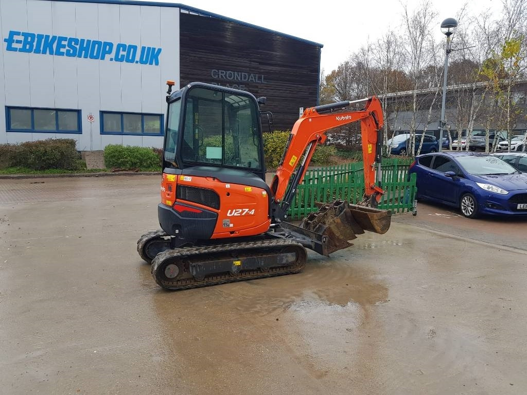 Kubota U27-4  - Мини-экскаватор: фото 4 Kubota U27-4  - Мини-экскаватор: фото 4