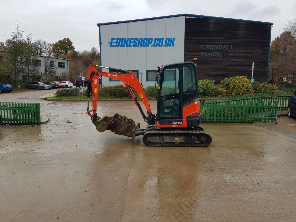 Kubota U27-4  - Мини-экскаватор: фото 2 Kubota U27-4  - Мини-экскаватор: фото 2