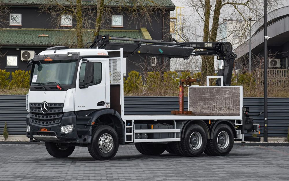 Mercedes-Benz AROCS 2636 / 6x4 / HIAB X-HIPRO 192 E-3 / WYSUW x3 / ROTATOR / STEROWANIE RADIOWE / UDT / PODPORY HYDRAULICZNE / AUTOMAT / KAMERA COFANIA / NISKI PRZEBIEG / SPROWADZONY - Другая техника: фото 1 Mercedes-Benz AROCS 2636 / 6x4 / HIAB X-HIPRO 192 E-3 / WYSUW x3 / ROTATOR / STEROWANIE RADIOWE / UDT / PODPORY HYDRAULICZNE / AUTOMAT / KAMERA COFANIA / NISKI PRZEBIEG / SPROWADZONY - Другая техника: фото 1