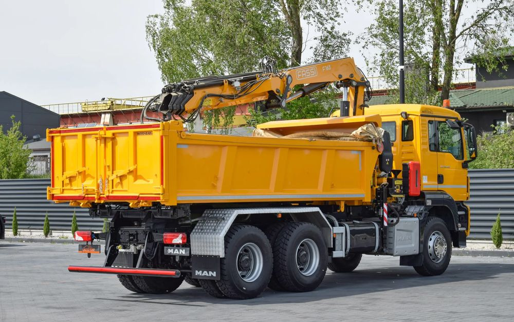 MAN TGS 26.400 / 6x4 / EURO 6 / UDT / HDS FASSI 165 / WYSUW x3 / ROTATOR / CHWYTAK / STEROWANIE RADIOWE / WZMOCNIONA RAMA / WYWROTKA / HYDROBURTA / AUTOMAT / 2017 / NOWE OPONY - 100% / NISKI PRZEBIEG - Самосвал: фото 5 MAN TGS 26.400 / 6x4 / EURO 6 / UDT / HDS FASSI 165 / WYSUW x3 / ROTATOR / CHWYTAK / STEROWANIE RADIOWE / WZMOCNIONA RAMA / WYWROTKA / HYDROBURTA / AUTOMAT / 2017 / NOWE OPONY - 100% / NISKI PRZEBIEG - Самосвал: фото 5