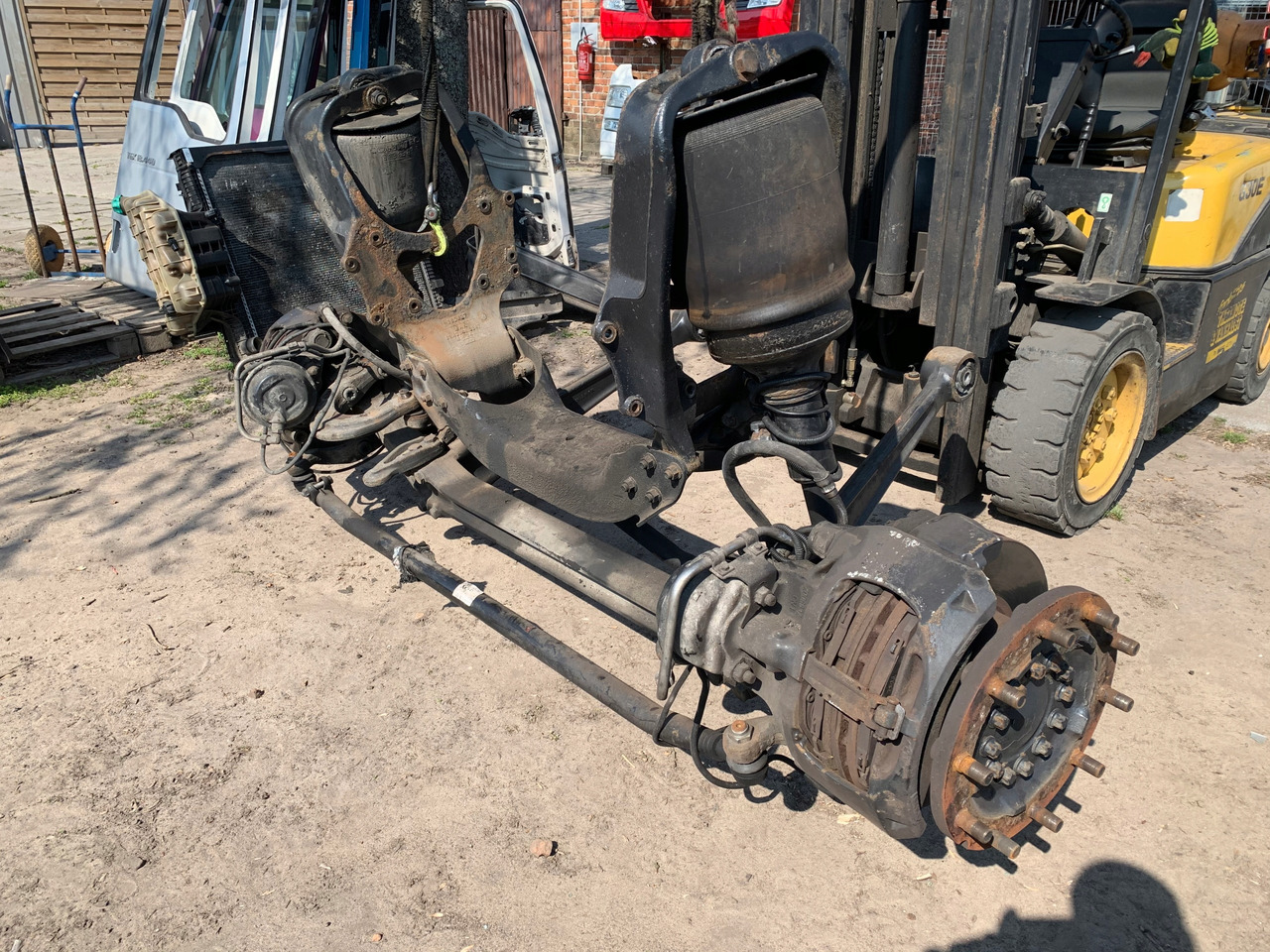 PRZEDNIA OŚ MAN TGX TGS TGA LOWDECK LOW DECK KMPL - Передняя ось для Грузовиков: фото 5 PRZEDNIA OŚ MAN TGX TGS TGA LOWDECK LOW DECK KMPL - Передняя ось для Грузовиков: фото 5