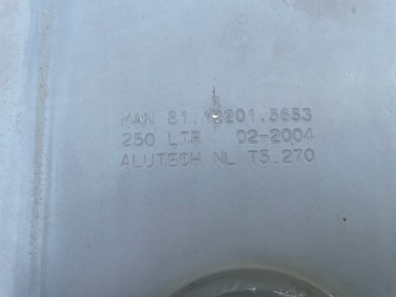 Топливный бак для Грузовиков ZBIORNIK PALIWA MAN TGA TGX TGS 250 L 81122015653: фото 7