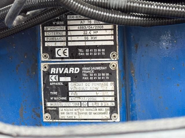 Полуприцеп-цистерна SAMRO RIVARD: фото 17 Полуприцеп-цистерна SAMRO RIVARD: фото 17