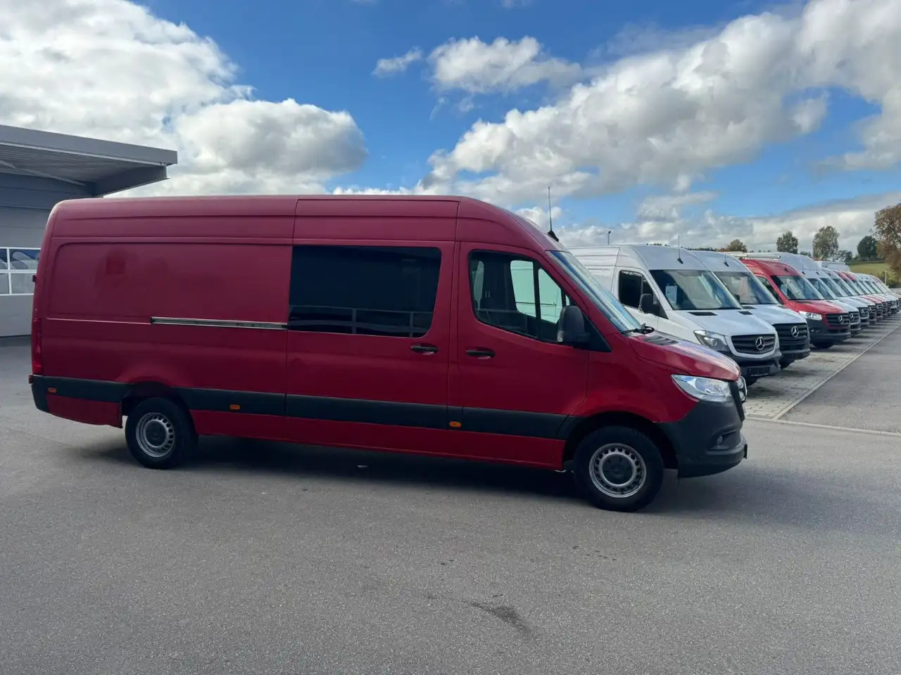 Mercedes-Benz Sprinter 317 CDI Maxi Lang Mixto AHK 3,5t MBUX - Цельнометаллический фургон, Грузопассажирский фургон: фото 3 Mercedes-Benz Sprinter 317 CDI Maxi Lang Mixto AHK 3,5t MBUX - Цельнометаллический фургон, Грузопассажирский фургон: фото 3