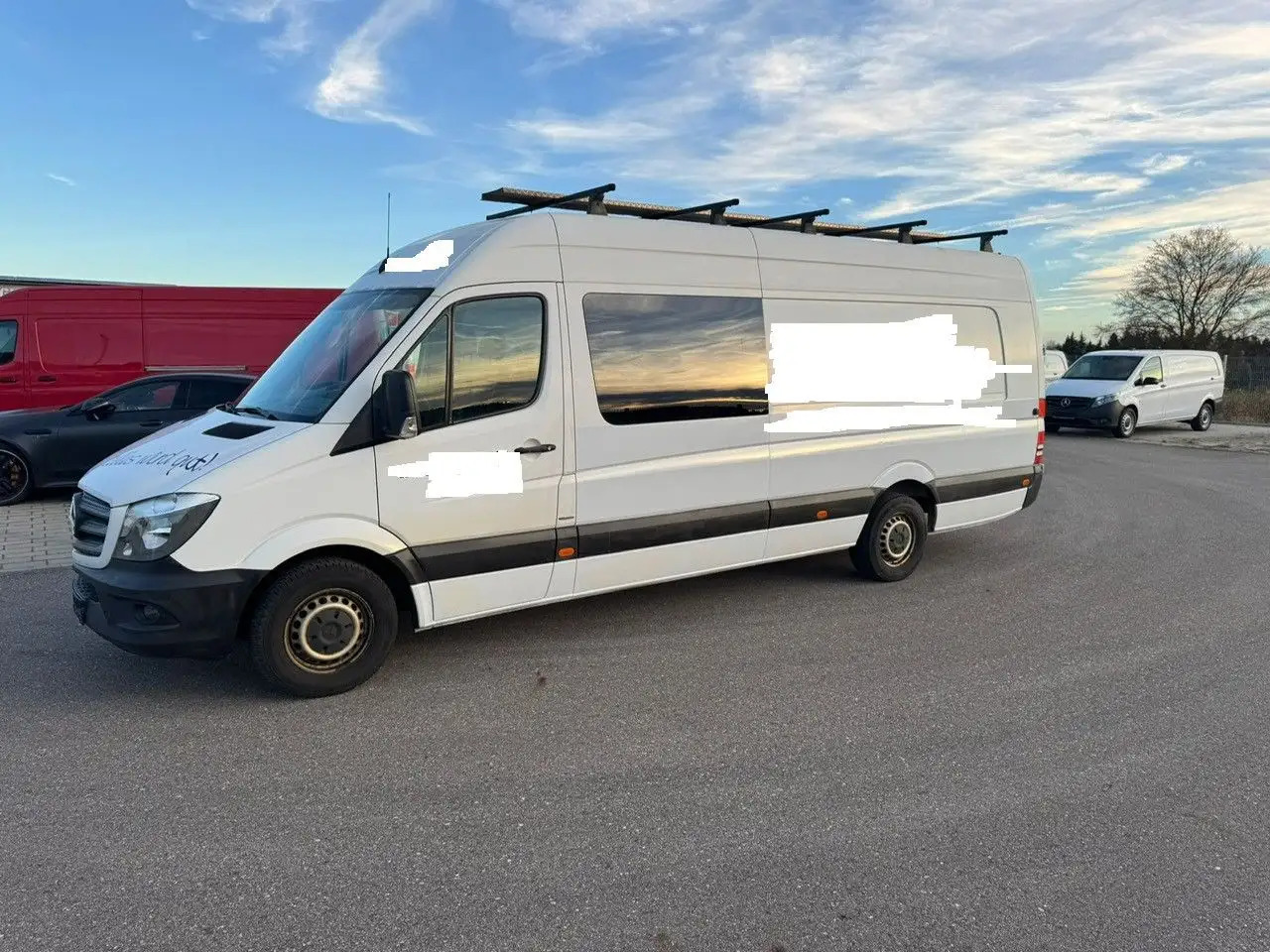 Mercedes-Benz Sprinter 319 CDI Maxi Lang XXL Extralang Mixto - Цельнометаллический фургон, Грузопассажирский фургон: фото 2 Mercedes-Benz Sprinter 319 CDI Maxi Lang XXL Extralang Mixto - Цельнометаллический фургон, Грузопассажирский фургон: фото 2