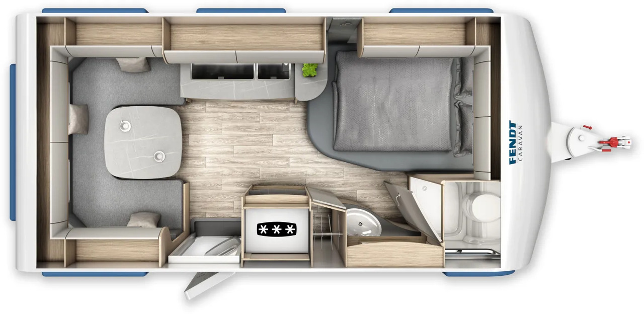 Fendt Bianco Activ 445 SFB Fahrzeug frei konfigurierbar - Прицеп дача: фото 2 Fendt Bianco Activ 445 SFB Fahrzeug frei konfigurierbar - Прицеп дача: фото 2