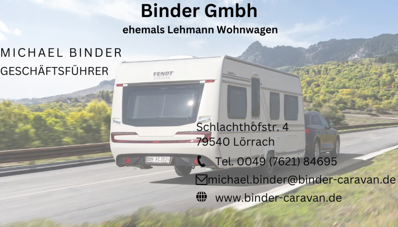 Fendt Bianco Selection 495 SG Safety, Shower, 2.000 KG, GFK - Прицеп дача: фото 1 Fendt Bianco Selection 495 SG Safety, Shower, 2.000 KG, GFK - Прицеп дача: фото 1