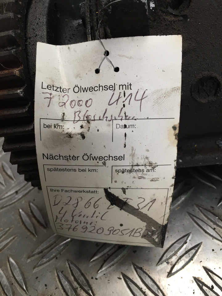 Топливный насос для Грузовиков Gebrauchte Einspritzpumpe MAN TGA D 2866, LF31, 6 Zylinder: фото 6