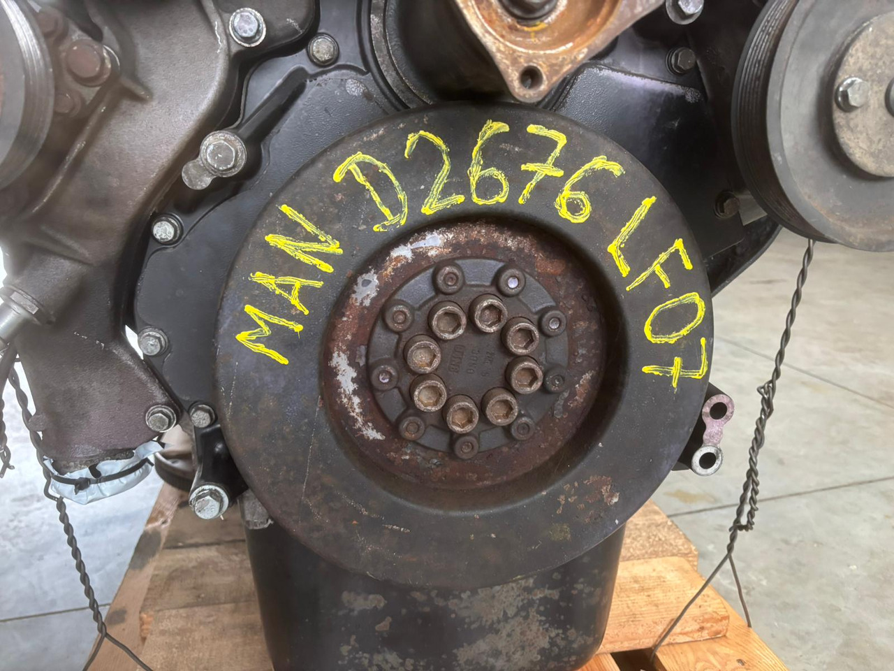 Gebrauchter MAN TGX 26.480 D 2676 LF 07 Motor - Двигатель для Грузовиков: фото 4 Gebrauchter MAN TGX 26.480 D 2676 LF 07 Motor - Двигатель для Грузовиков: фото 4