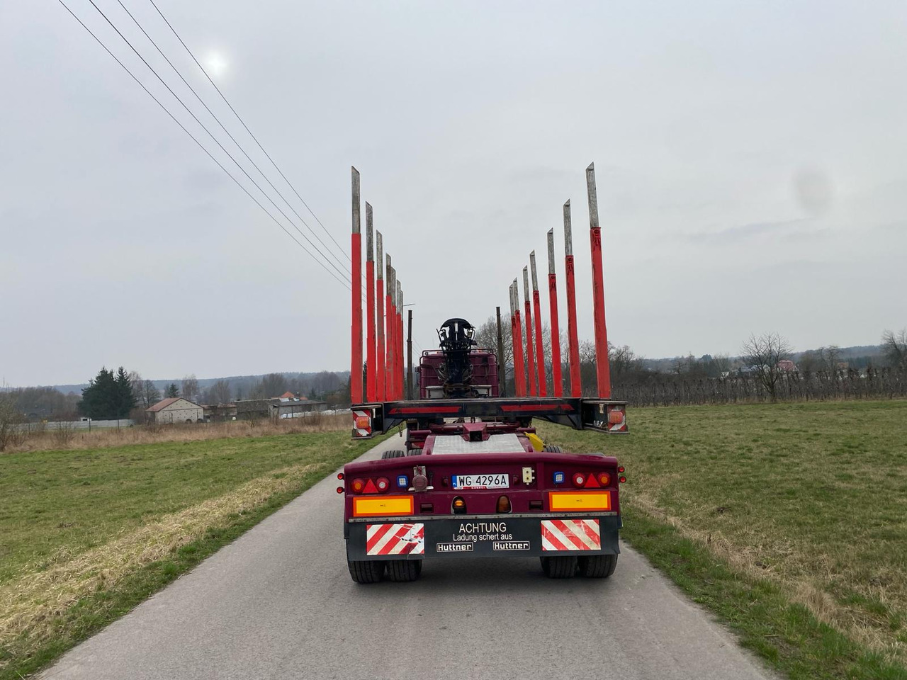 Тягач, Полуприцеп лесовоз SCANIA R500: фото 10