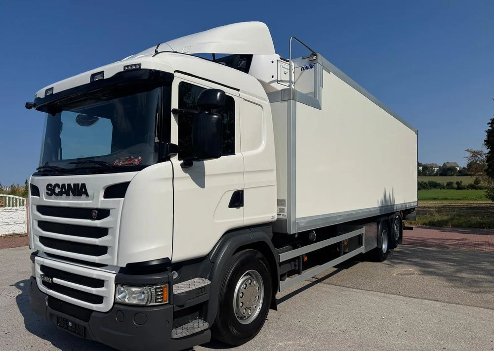 Scania Scania G 490 / CHŁODNIA + WINDA / 23 PALETY / EURO6 / OŚ SKRĘTNA / CARRIER 850 / ASO - Рефрижератор: фото 1 Scania Scania G 490 / CHŁODNIA + WINDA / 23 PALETY / EURO6 / OŚ SKRĘTNA / CARRIER 850 / ASO - Рефрижератор: фото 1